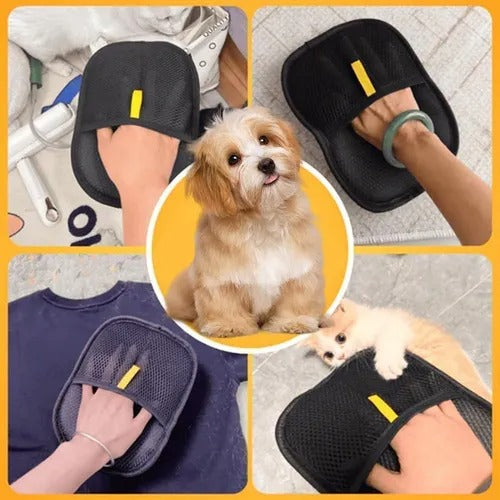 GUANTE QUITA PELOS MASCOTA VIRAL-   ¡ FUNCIONA INCREIBLE !